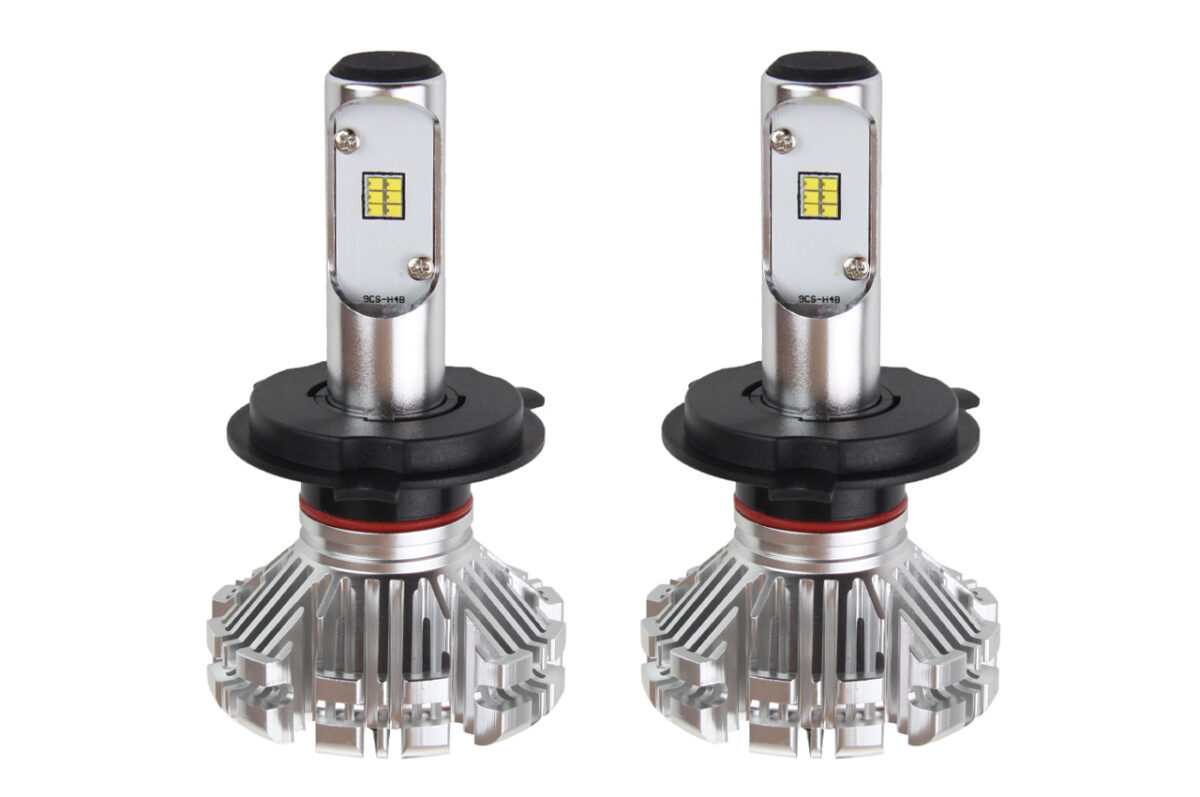 H4 SX SERIES 6/18V 40W 6.000K 3.200lm LED (ΜΕ ΨΥΚΤΡΑ - ΧΩΡΙΣ ΑΝΕΜΙΣΤΗΡΑΚΙ) 2ΤΕΜ. - Image 1