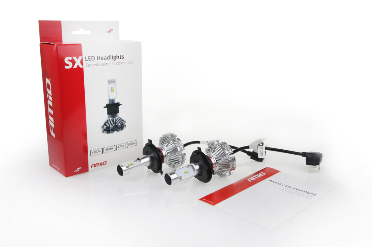 H4 SX SERIES 6/18V 40W 6.000K 3.200lm LED (ΜΕ ΨΥΚΤΡΑ - ΧΩΡΙΣ ΑΝΕΜΙΣΤΗΡΑΚΙ) 2ΤΕΜ. - Image 6