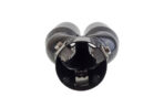 ΑΚΡΟ ΕΞΑΤΜΙΣΗΣ ΔΙΠΛΗ ΑΠΟΛΗΞΗ ΜΑΥΡΟ  130x215mm Φ35>50mm - Image 4