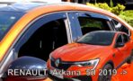 RENAULT ARKANA 5D 2019+  ΣΕΤ ΑΝΕΜΟΘΡΑΥΣΤΕΣ ΑΥΤΟΚΙΝΗΤΟΥ ΑΠΟ ΕΥΚΑΜΠΤΟ ΦΙΜΕ ΠΛΑΣΤΙΚΟ HEKO - 4 ΤΕΜ.
