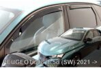 PEUGEOT 308 5D SW 2021+ ΣΕΤ ΑΝΕΜΟΘΡΑΥΣΤΕΣ ΑΥΤΟΚΙΝΗΤΟΥ ΑΠΟ ΕΥΚΑΜΠΤΟ ΦΙΜΕ ΠΛΑΣΤΙΚΟ HEKO - 4 ΤΕΜ.
