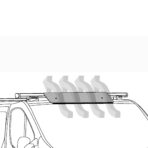 ΑΝΕΜΟΘΡΑΥΣΤΗΣ ΑΛΟΥΜΙΝΙΟΥ ΓΙΑ ΜΠΑΡΕΣ KARGO-PLUS KP-9 95cm 1ΤΕΜ. - Image 5
