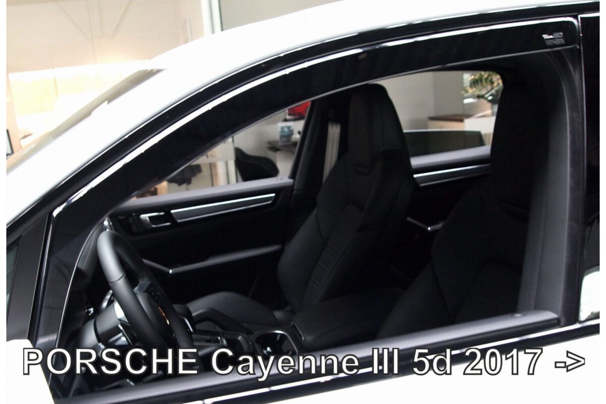 PORSCHE CAYENNE 5D 2017+  ΖΕΥΓΑΡΙ ΑΝΕΜΟΘΡΑΥΣΤΕΣ ΑΠΟ ΕΥΚΑΜΠΤΟ ΦΙΜΕ ΠΛΑΣΤΙΚΟ HEKO - 2 ΤΕΜ. - Image 1