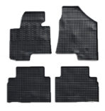 HYUNDAI IX 35 2009-2015 / KIA SPORTAGE 2010-2016  ΜΑΡΚΕ ΠΑΤΑΚΙΑ ΛΑΣΤΙΧΟ ΣΕ ΜΑΥΡΟ ΧΡΩΜΑ ΜΕ ΚΟΥΜΠΩΜΑΤΑ CIK - 4 ΤΕΜ.