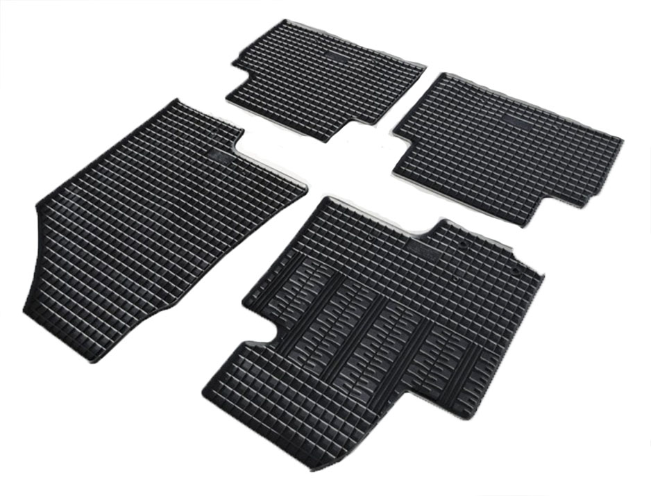 HYUNDAI IX 35 2009-2015 / KIA SPORTAGE 2010-2016  ΜΑΡΚΕ ΠΑΤΑΚΙΑ ΛΑΣΤΙΧΟ ΣΕ ΜΑΥΡΟ ΧΡΩΜΑ ΜΕ ΚΟΥΜΠΩΜΑΤΑ CIK - 4 ΤΕΜ. - Image 2