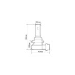 ΛΑΜΠΑ LED HB4 12V P22d 15W 1500/1000lm 6.500k  HALO LED QUICK-FIT HYPER SERIES LAMPA - 1 ΤΕΜ - Image 4