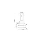 ΛΑΜΠΑ LED HIR 9012 12V PX22d 15W 1500/1000lm 6.500k HALO LED QUICK-FIT HYPER SERIES LAMPA - 1 ΤΕΜ - Image 4