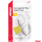 ΑΣΦΑΛΕΙΕΣ JapVal PAL ΑΡΣΕΝΙΚΕΣ 48mm 60A ΣΕ ΚΙΤΡΙΝΟ ΧΡΩΜΑ AMIO - 2 Τεμ. - Image 3