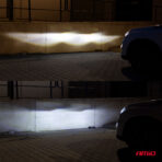 H8 / H9 / H11 RS+ SLIM SERIES 12-36V 50W 6000K 3500lm +200% LUXEON ZES LED CAN-BUS (ΨΥΚΤΡΑ ΛΕΠΙΔΕΣ ΦΤΕΡΟΥ) AMiO - 2 ΤΕΜ. - Image 7