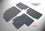 FORD KUGA 2013-2015 ΜΑΡΚΕ ΠΑΤΑΚΙΑ ΛΑΣΤΙΧΟ ΣΕ ΜΑΥΡΟ ΧΡΩΜΑ ΜΕ ΚΟΥΜΠΩΜΑΤΑ CIK - 4 ΤΕΜ.