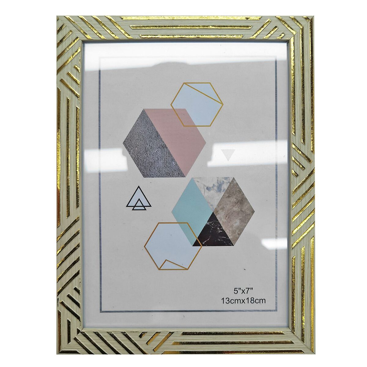 ΚΟΡΝΙΖΑ ΠΛΑΣΤΙΚΗ ΤΥΠΟΥ ΞΥΛΟ ΑΝΟΙΧΤΟ 13x18cm Homie 322067-ΤΕΜ(1) - Image 1