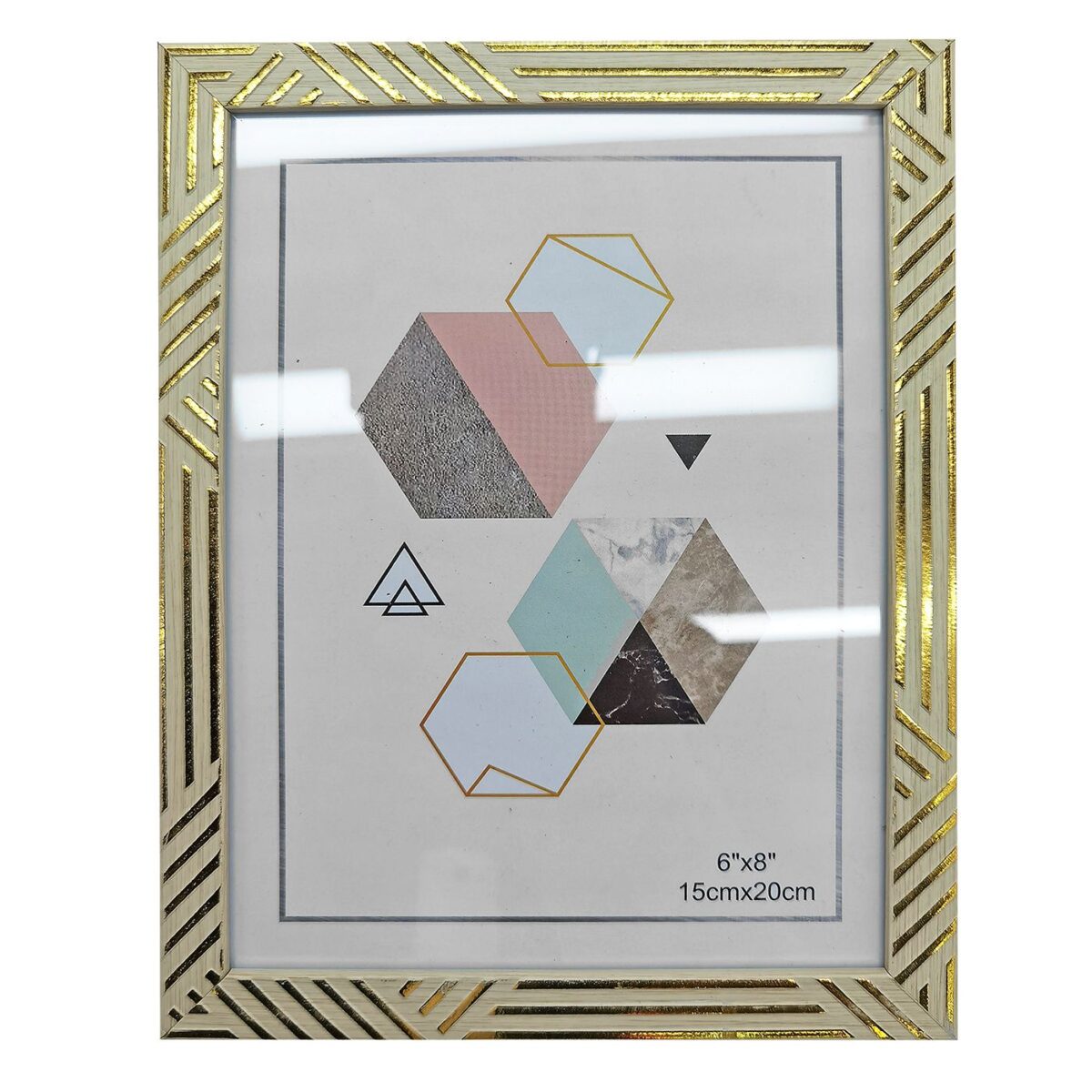 ΚΟΡΝΙΖΑ ΠΛΑΣΤΙΚΗ ΤΥΠΟΥ ΞΥΛΟ ΑΝΟΙΧΤΟ 15x20cm Homie 322068-ΤΕΜ(1) - Image 1