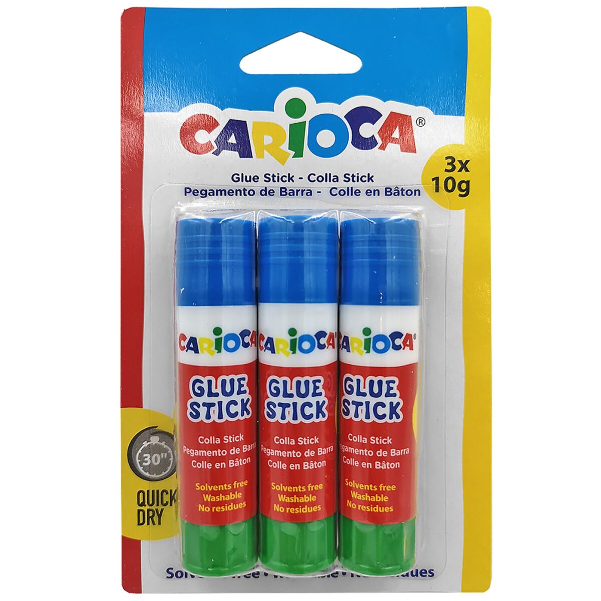Κόλα στικ carioca σετ=3τεμ 3x10g Carioca 42781-ΣΕΤ(1) - Image 1