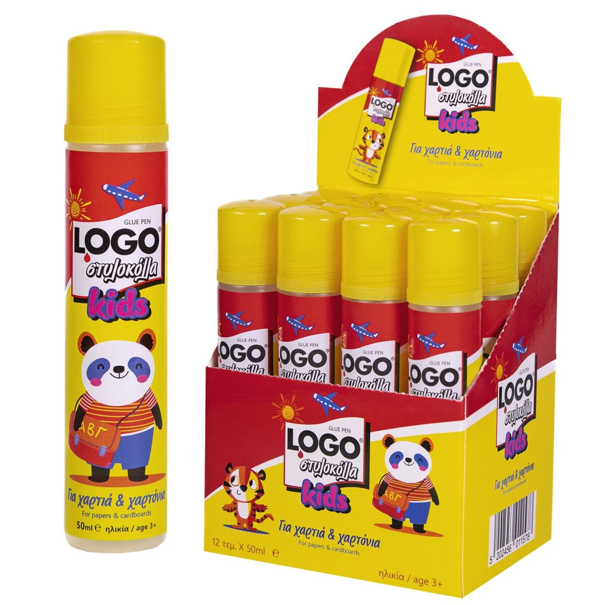 ΣΤΥΛΟΚΟΛΛΑ LOGO 50ml LOGO 65ΑΓ63-ΤΕΜ(12) - Image 1