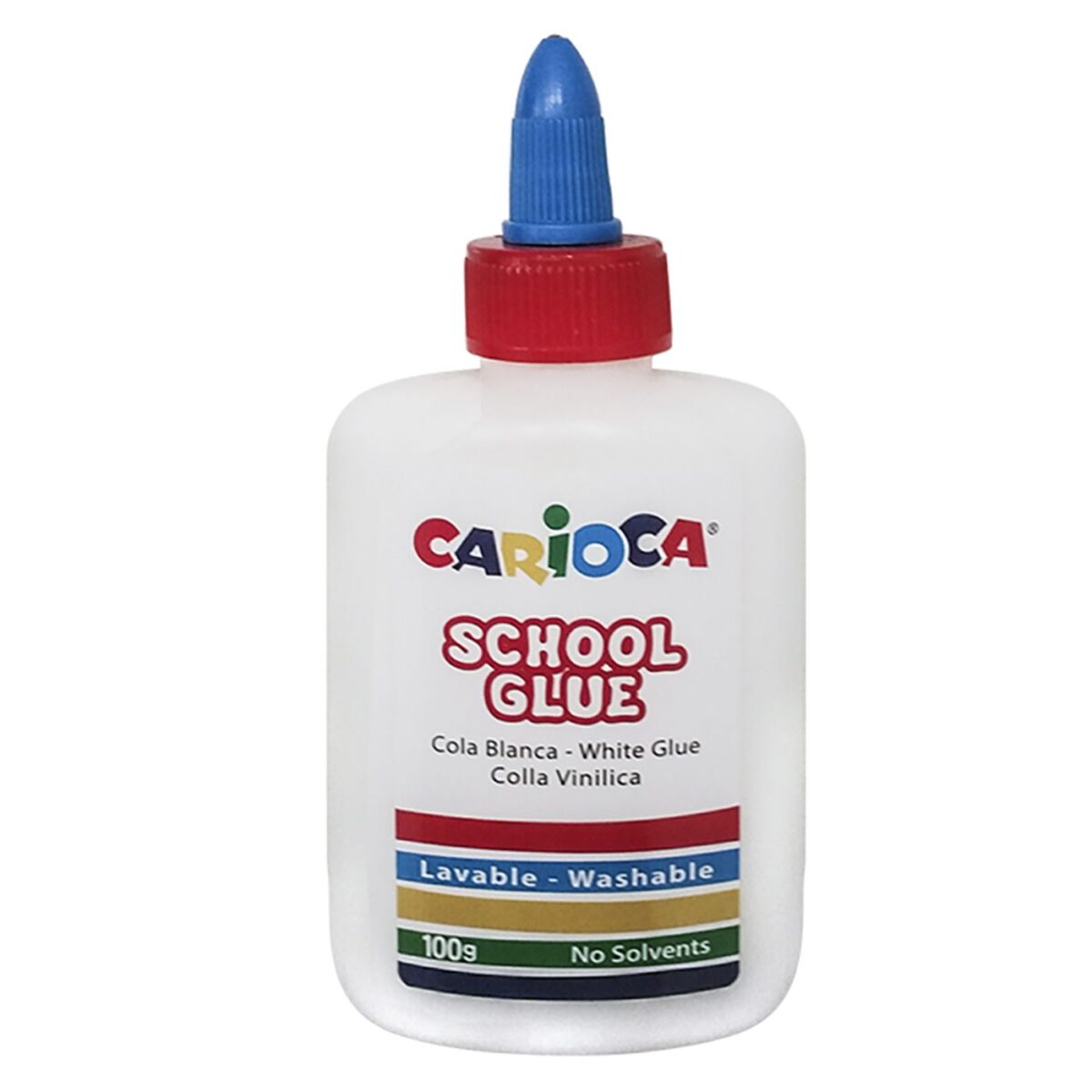 ΚΟΛΛΑ ΣΧΟΛΙΚΗ ΛΕΥΚΗ CARIOCA 100gr Carioca 42768-ΤΕΜ(12) - Image 1