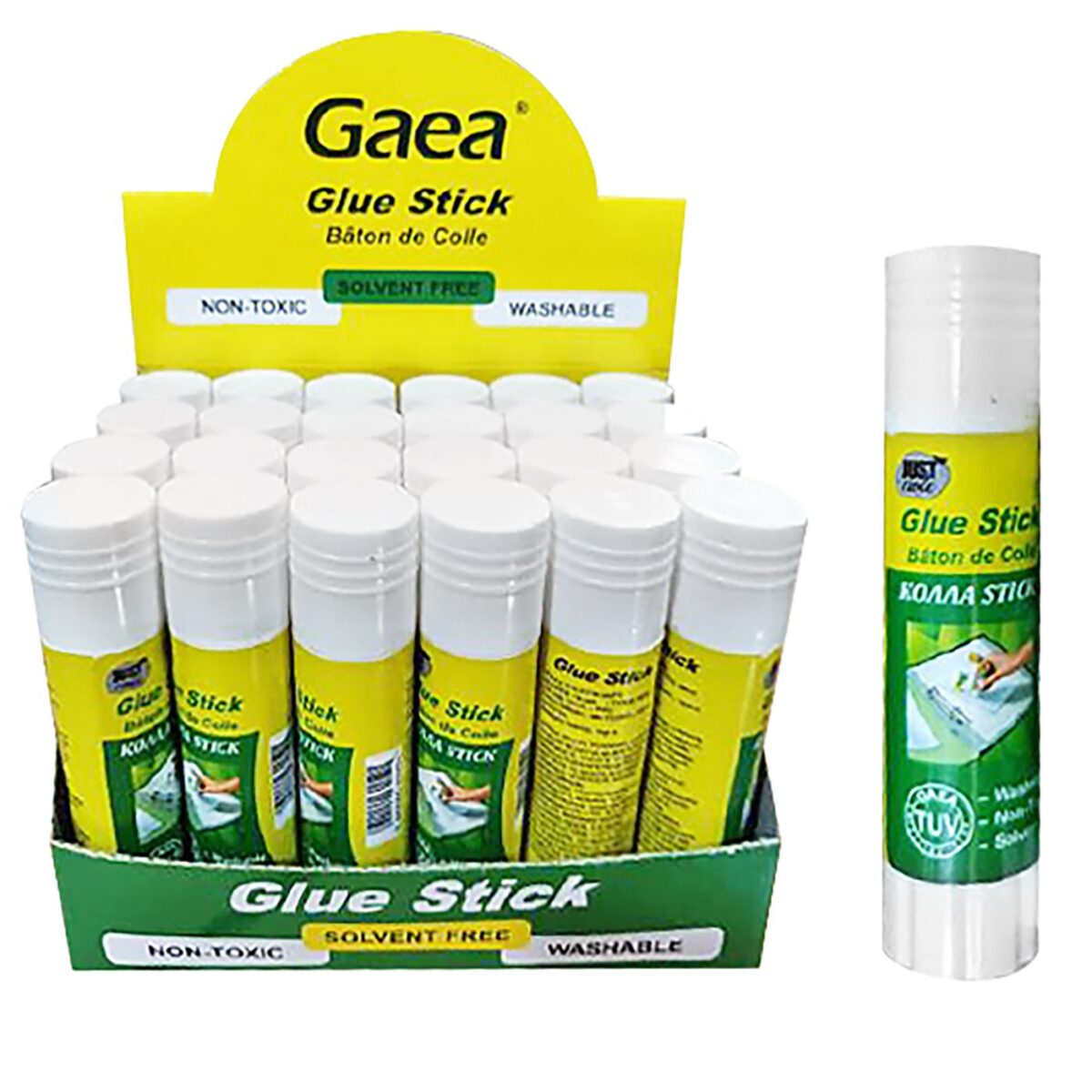 ΚΟΛΛΑ STICK ΓΙΑ ΧΑΡΤΙ 10gr Justnote 39365-ΤΕΜ(24) - Image 1