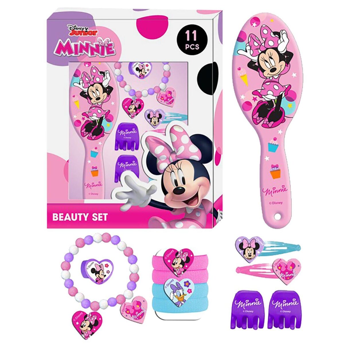 ΣΕΤ ΑΞΕΣΟΥΑΡ ΟΜΟΡΦΙΑΣ 11ΤΕΜ MINNIE 24x18x3,5cm Disney 2003-1536-ΣΕΤ(1) - Image 1