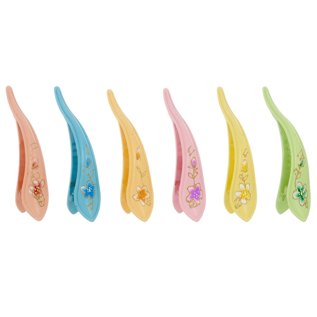 ΚΛΙΠ ΜΑΛΛΙΩΝ ΜΕΓΑΛΑ ΧΡΩΜΑΤΙΣΤΑ 13cm 4teen4ty 401244-ΤΕΜ(12) - Image 1