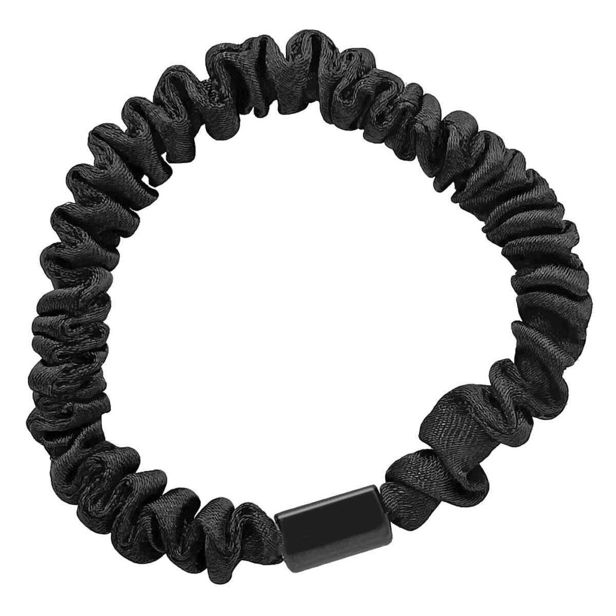 ΣΟΥΡΑ ΜΑΛΛΙΩΝ ΛΕΠΤΗ ΜΑΥΡΗ SCRUNCHIES 7,5cm 4teen4ty 401372-ΤΕΜ(12) - Image 1