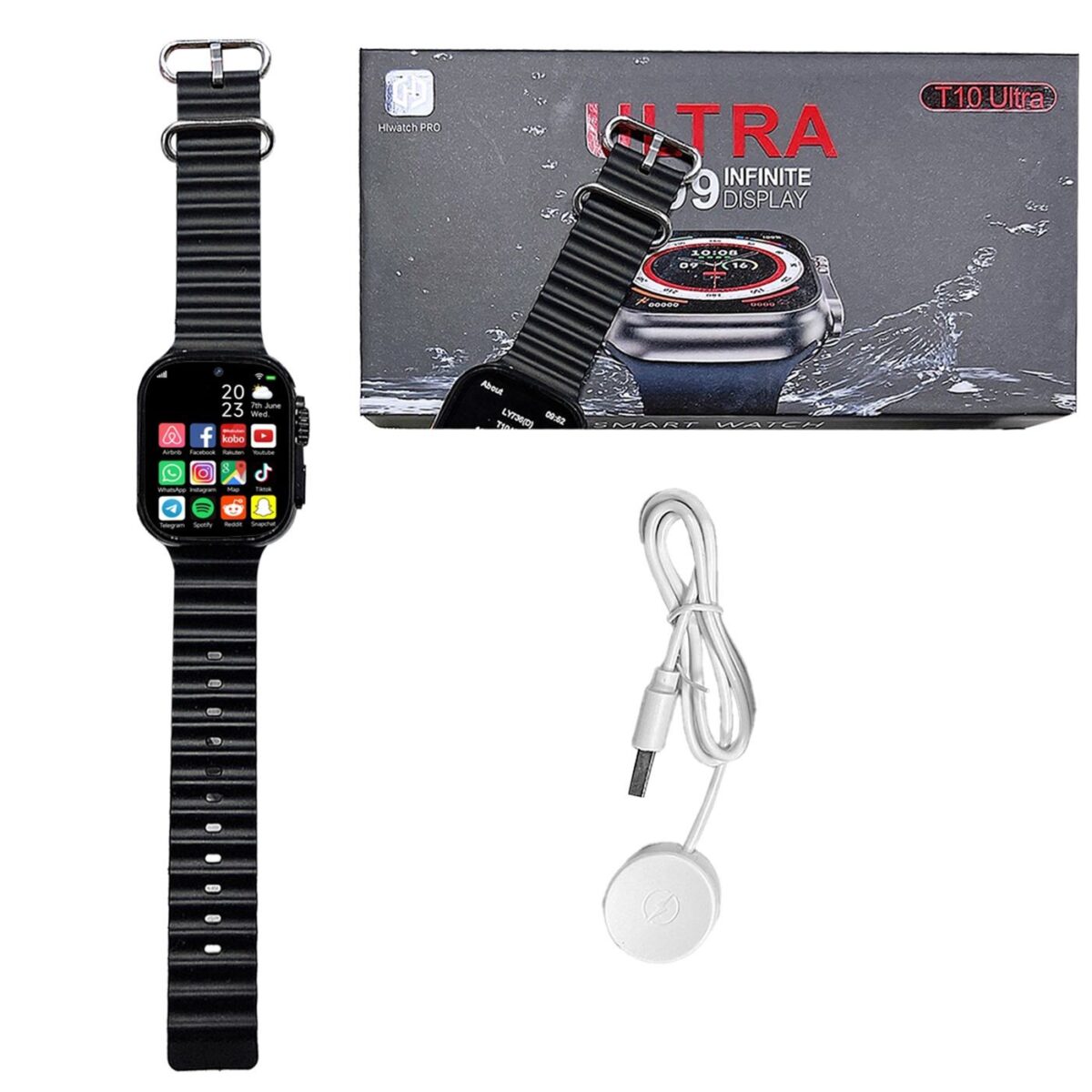 Ρολόι Smartwatch Λουράκι Μαύρο  4teen4ty 401430-ΤΕΜ(1) - Image 1