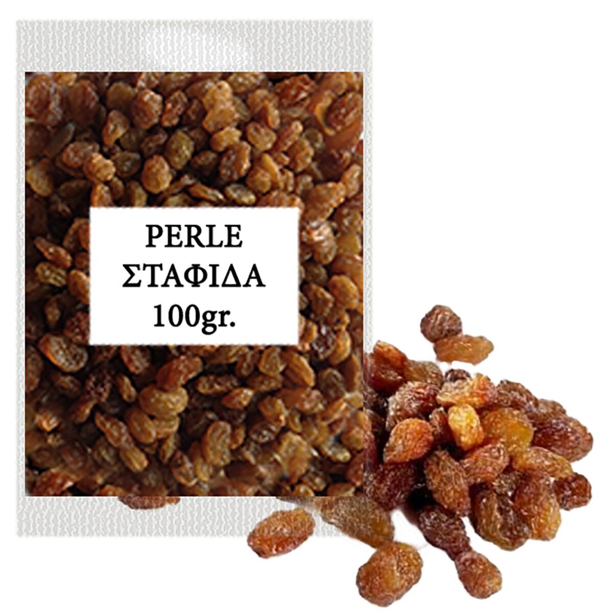 ΣΤΑΦΙΔΑ ΞΑΝΘΗ JUMPO 10 100gr  PERLE-ΣΑΚ(1) - Image 1