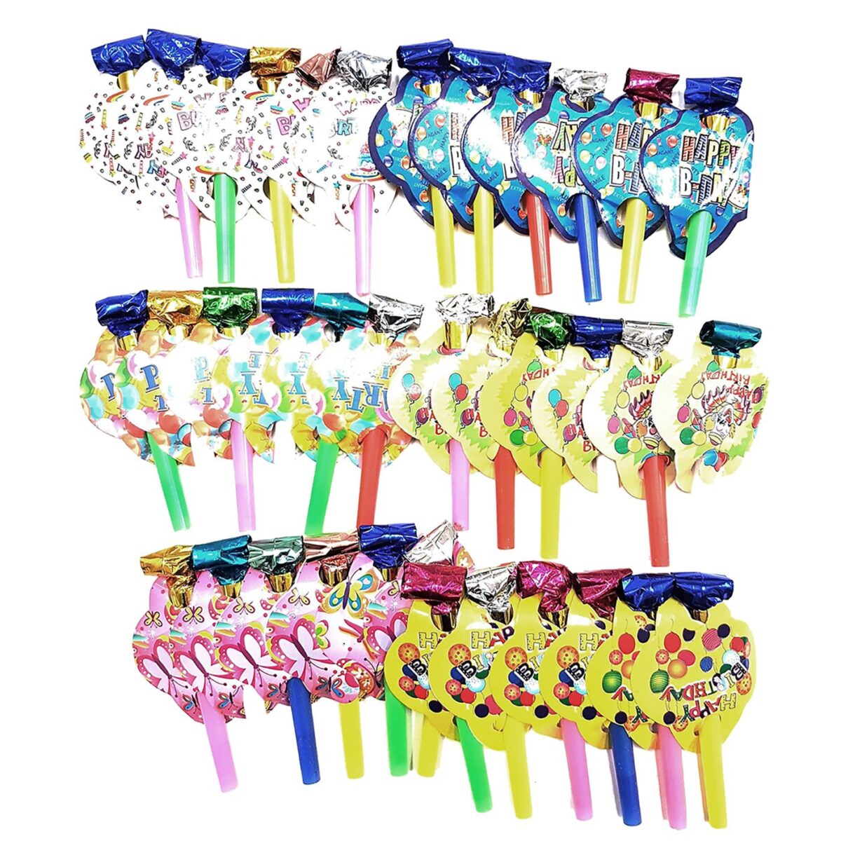 Φρου Φρου Party σετ=6τεμ 13cm Carnavalista 231356-ΣΕΤ(1) - Image 1