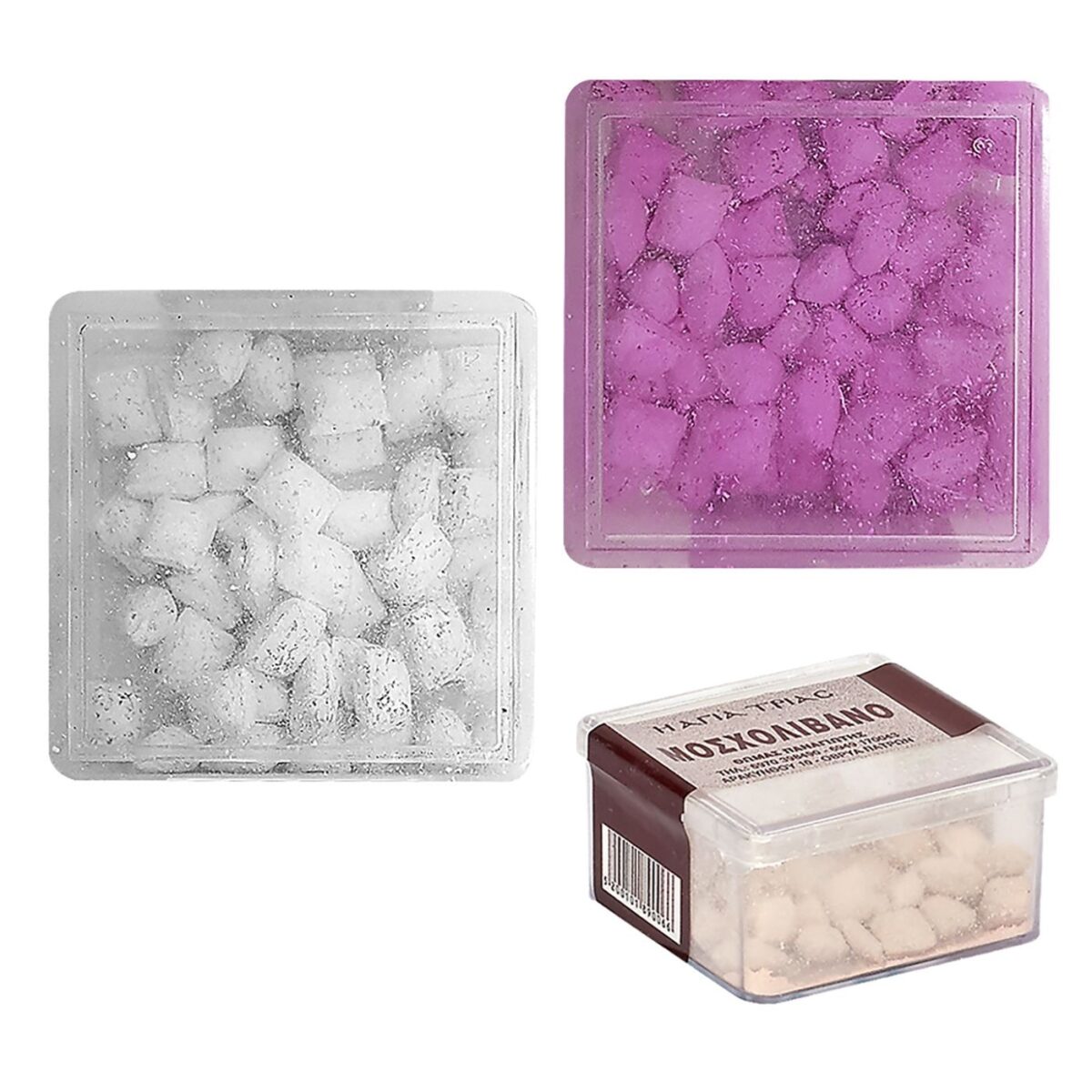 Μοσχολίβανο θυμίαμα κασετίνα 6.5x6.5x3cm Η ΑΓΙΑ ΤΡΙΑΣ 993010/12-ΚΥΤ(1) - Image 1