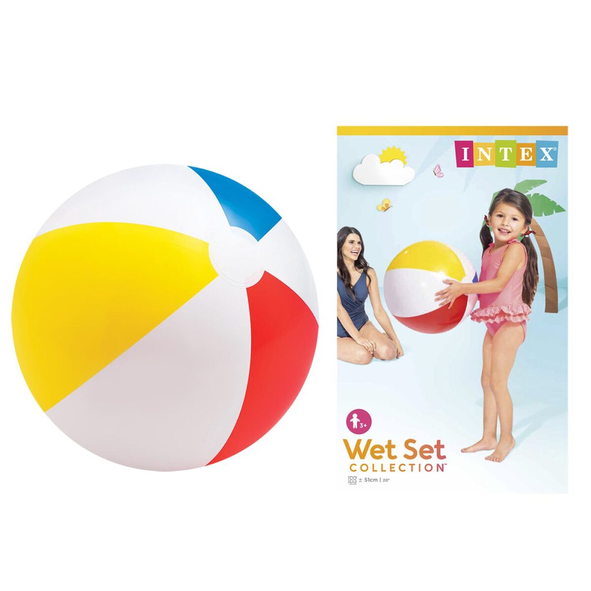 Μπάλα Θαλάσσης 51cm Intex Intex-ΤΕΜ(1) - Image 1