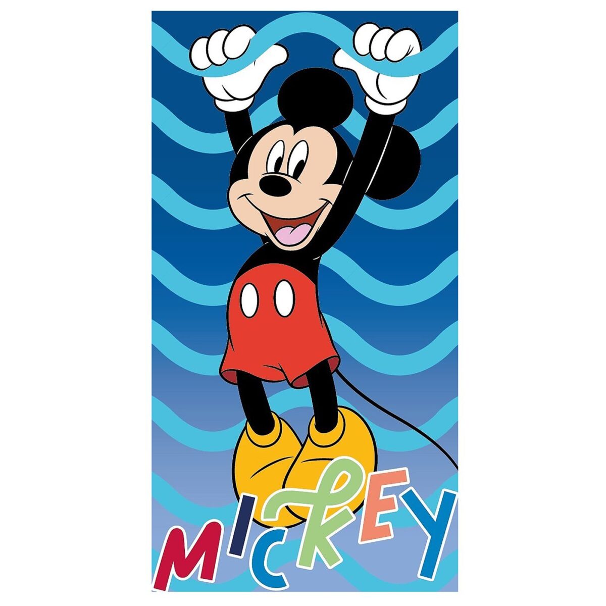 Πετσέτα Θαλάσσης Μικροίνες Mickey Mouse 140x70cm Disney MIC36-5047-ΤΕΜ(1) - Image 1