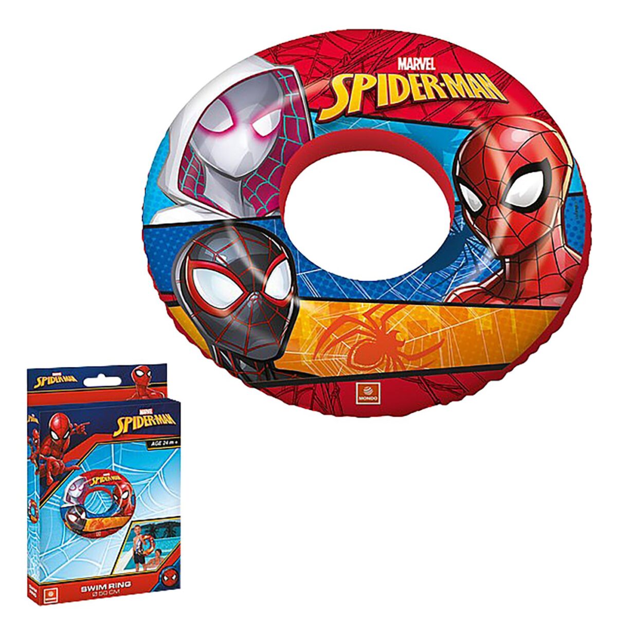 Σωσίβιο Κουλούρα Spiderman 50cm Mondo-ΤΕΜ(1) - Image 1