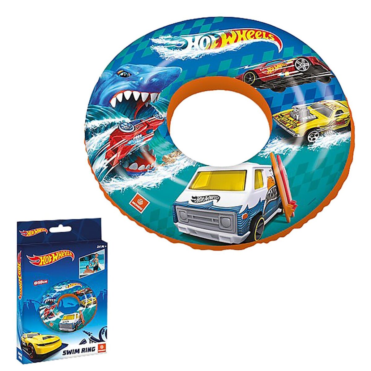 Σωσίβιο Κουλούρα Hot Wheels 50cm Mondo-ΤΕΜ(1) - Image 1