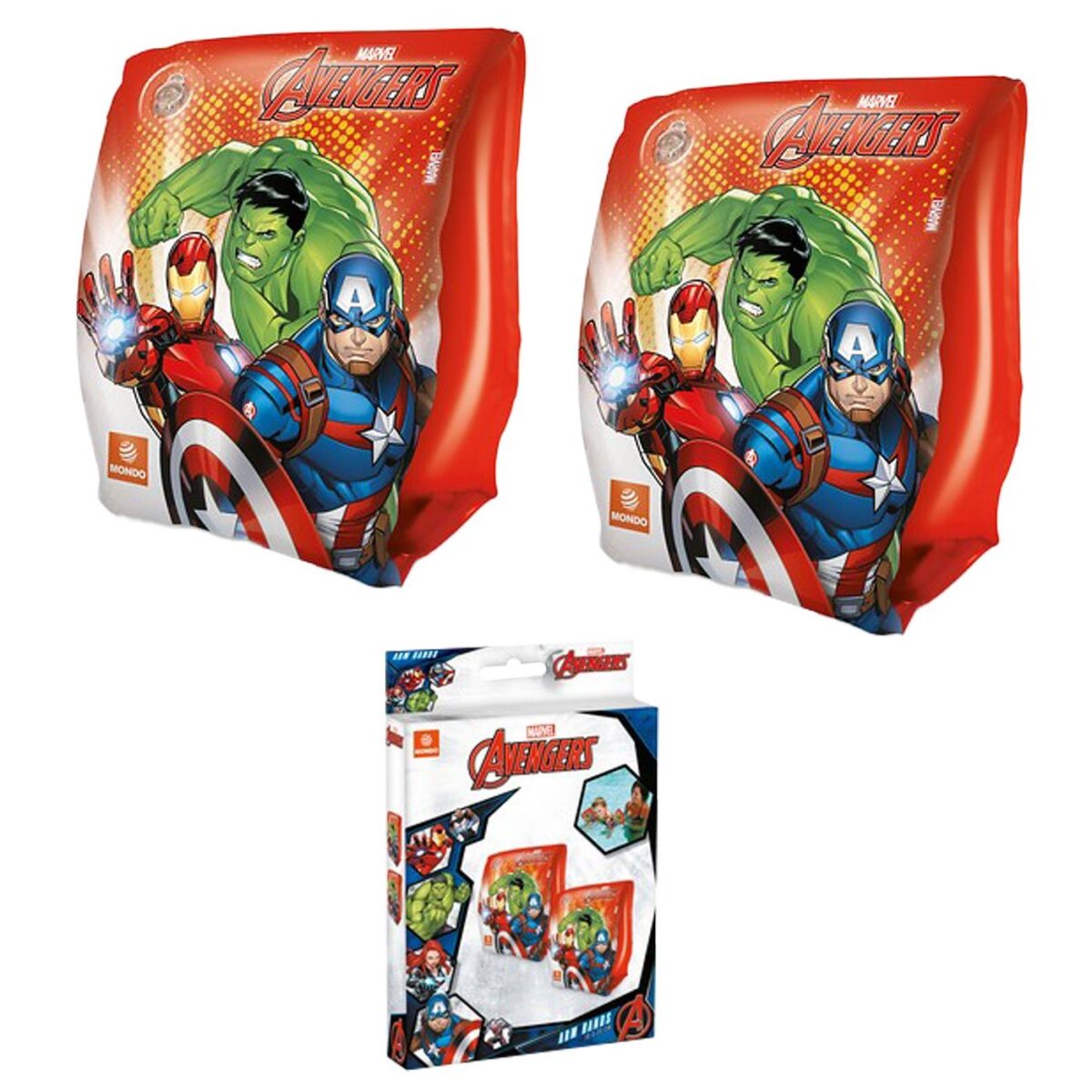 Μπρατσάκια Avengers 23x15cm Mondo-ΖΕΥ(1) - Image 1