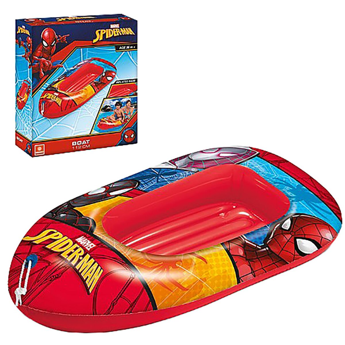 Βάρκα Φουσκωτή Spiderman 112cm Mondo-ΤΕΜ(1) - Image 1