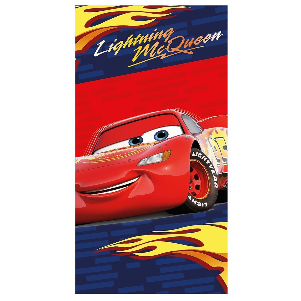 Πετσέτα Θαλάσσης Microfiber Cars 140x70cm Disney CAR36-5032-ΤΕΜ(1) - Image 1