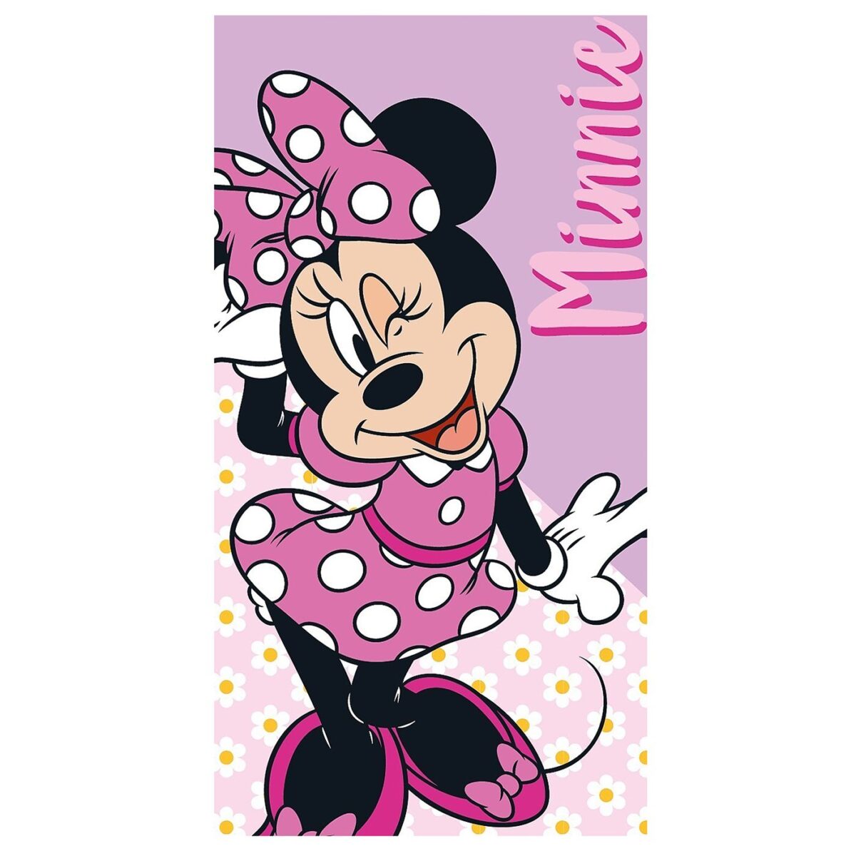 Πετσέτα Θαλάσσης Microfiber Minnie Ροζ 140x70cm Disney MIN36-5016-ΤΕΜ(1) - Image 1