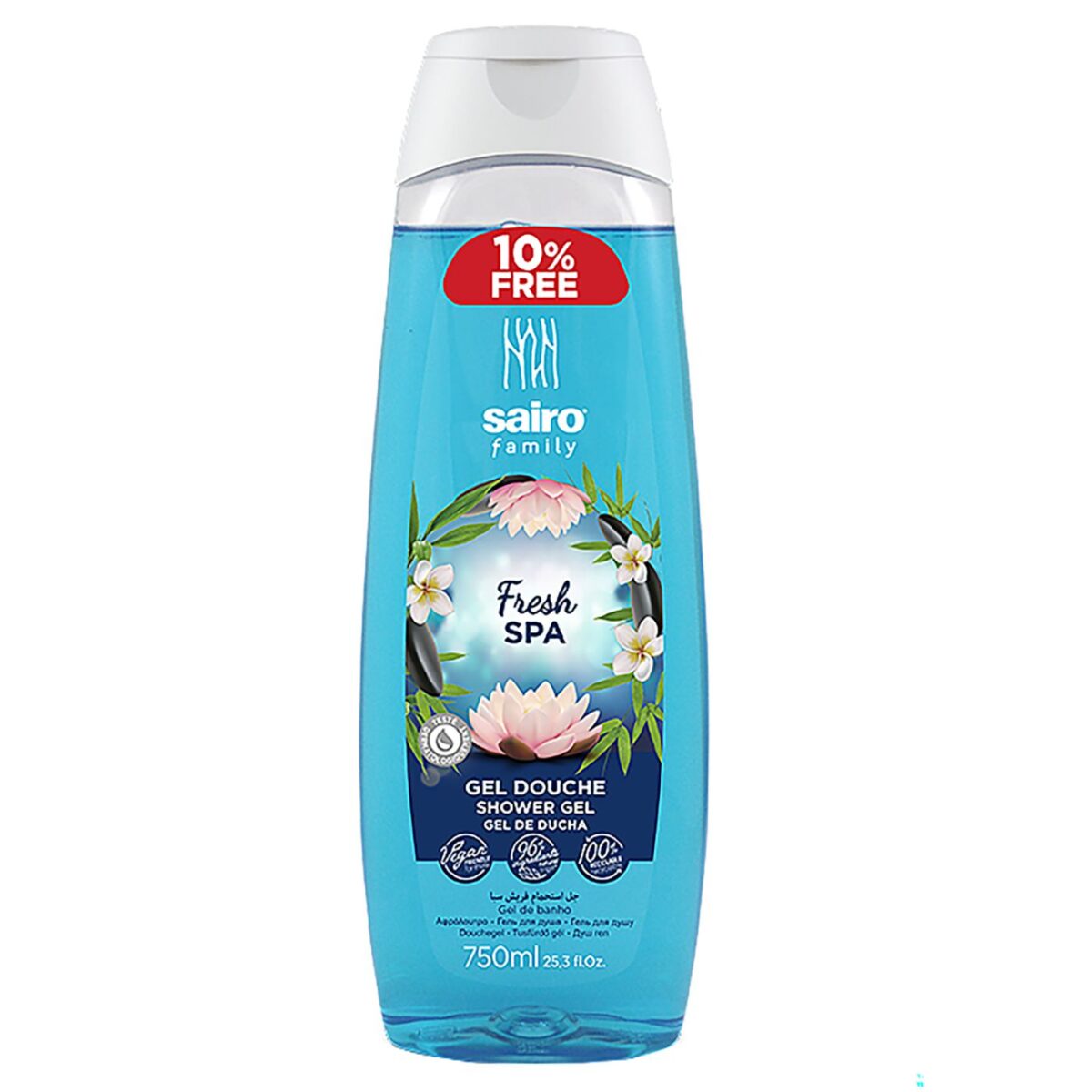 ΑΦΡΟΛΟΥΤΡΟ FRESH SPA SAIRO 750ml SAIRO 8742-ΤΕΜ(12) - Image 1