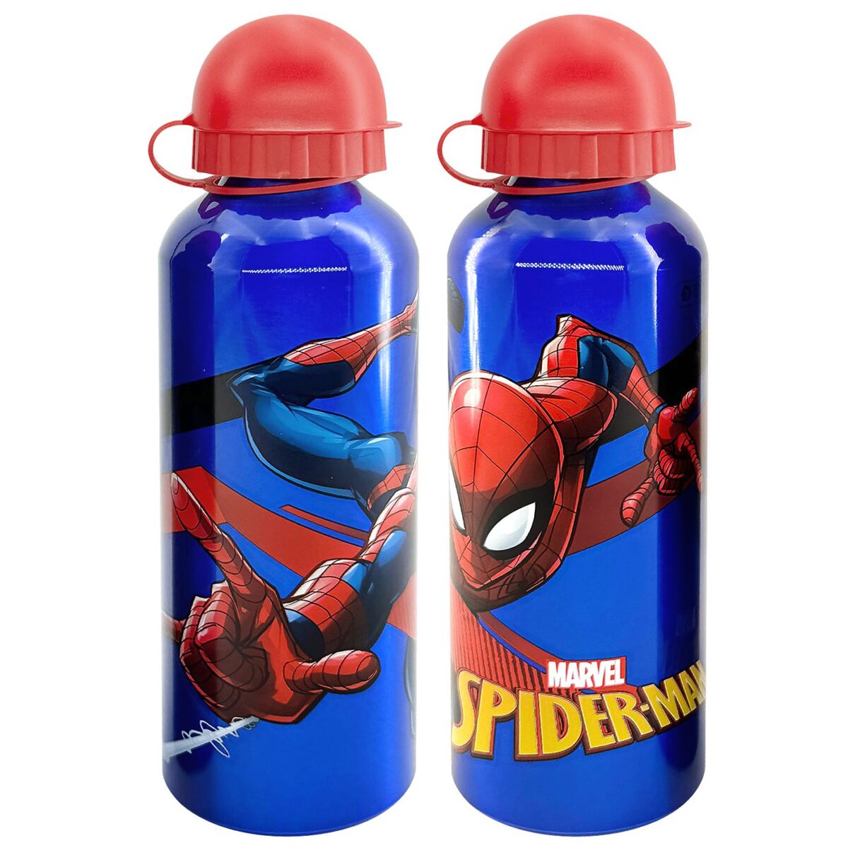 ΠΑΓΟΥΡΙ ΜΕΤΑΛΛΙΚΟ SPIDERMAN 21x6,5cm   500ml SPIDERMAN 4016-9176M-ΤΕΜ(1) - Image 1