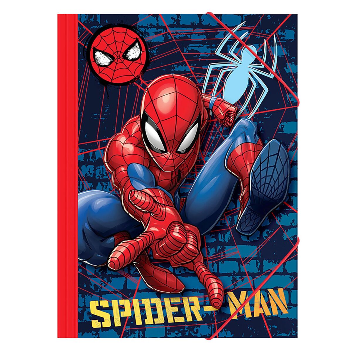 ΝΤΟΣΙΕ ΧΑΡΤΙΝΟ ΛΑΣΤΙΧΟ SPIDERMAN 25x35cm SPIDERMAN-ΤΕΜ(6) - Image 1