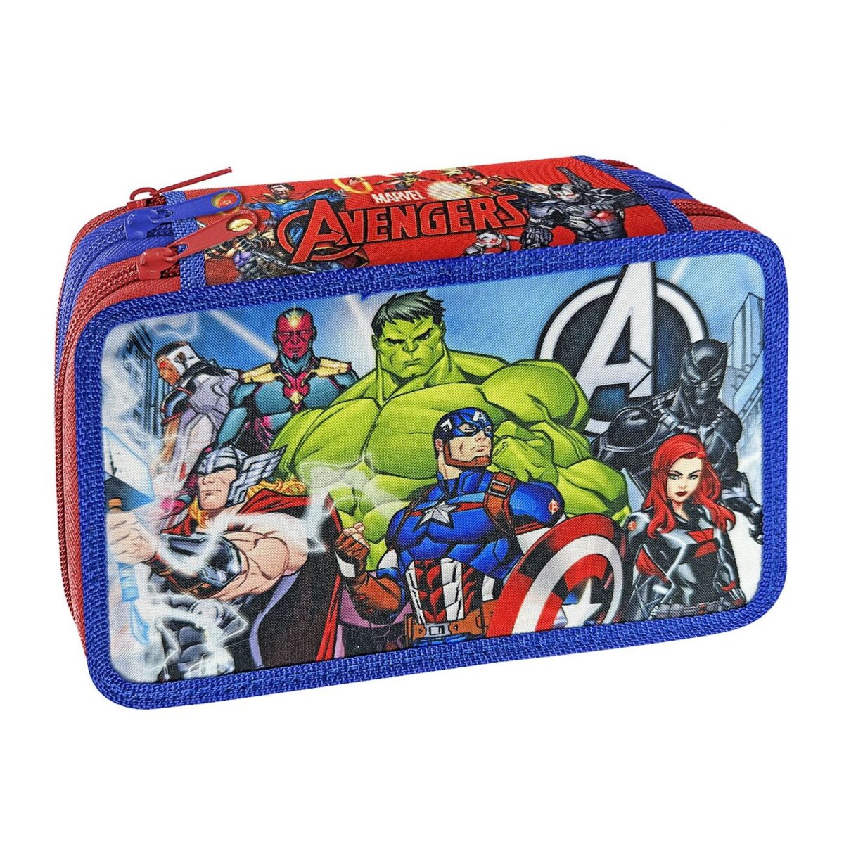 Κασετίνα Γεμάτη Τριπλή Avengers 19,5x12,5x7cm Avengers 1004Ε-14112-ΤΕΜ(1) - Image 1