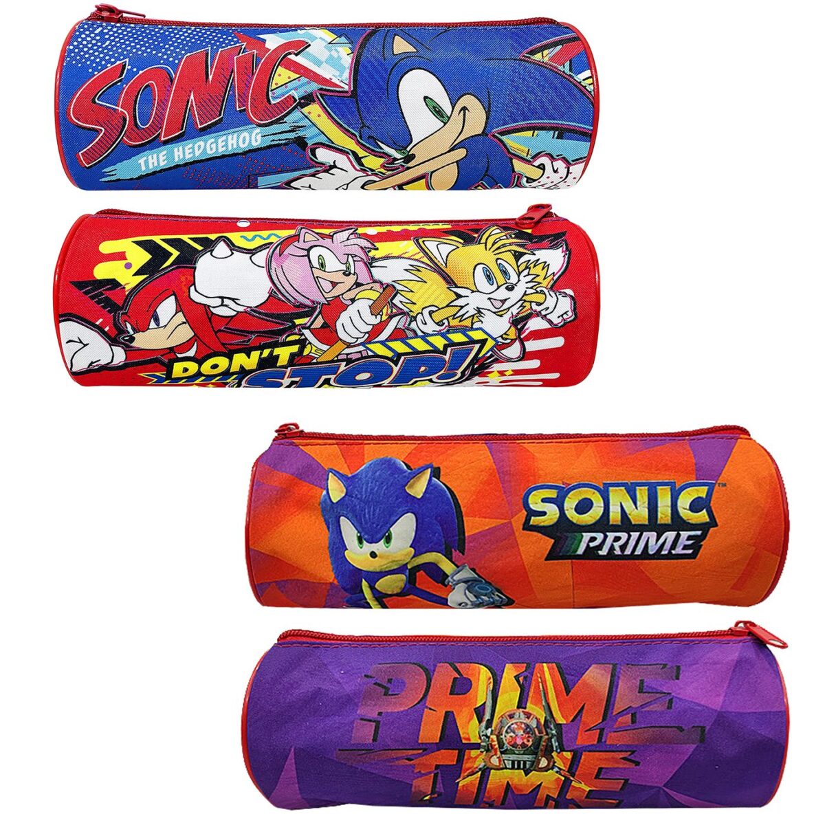 Κασετίνα Βαρελάκι Sonic 23x8cm Sonic-ΤΕΜ(1) - Image 1