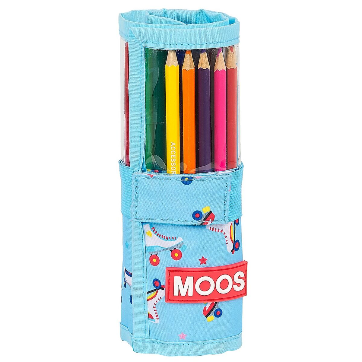 Κασετίνα Βαρελάκι Γεμάτη 27τεμ Moos "rollers" 20x7cm JustNote 703168-ΤΕΜ(1) - Image 1
