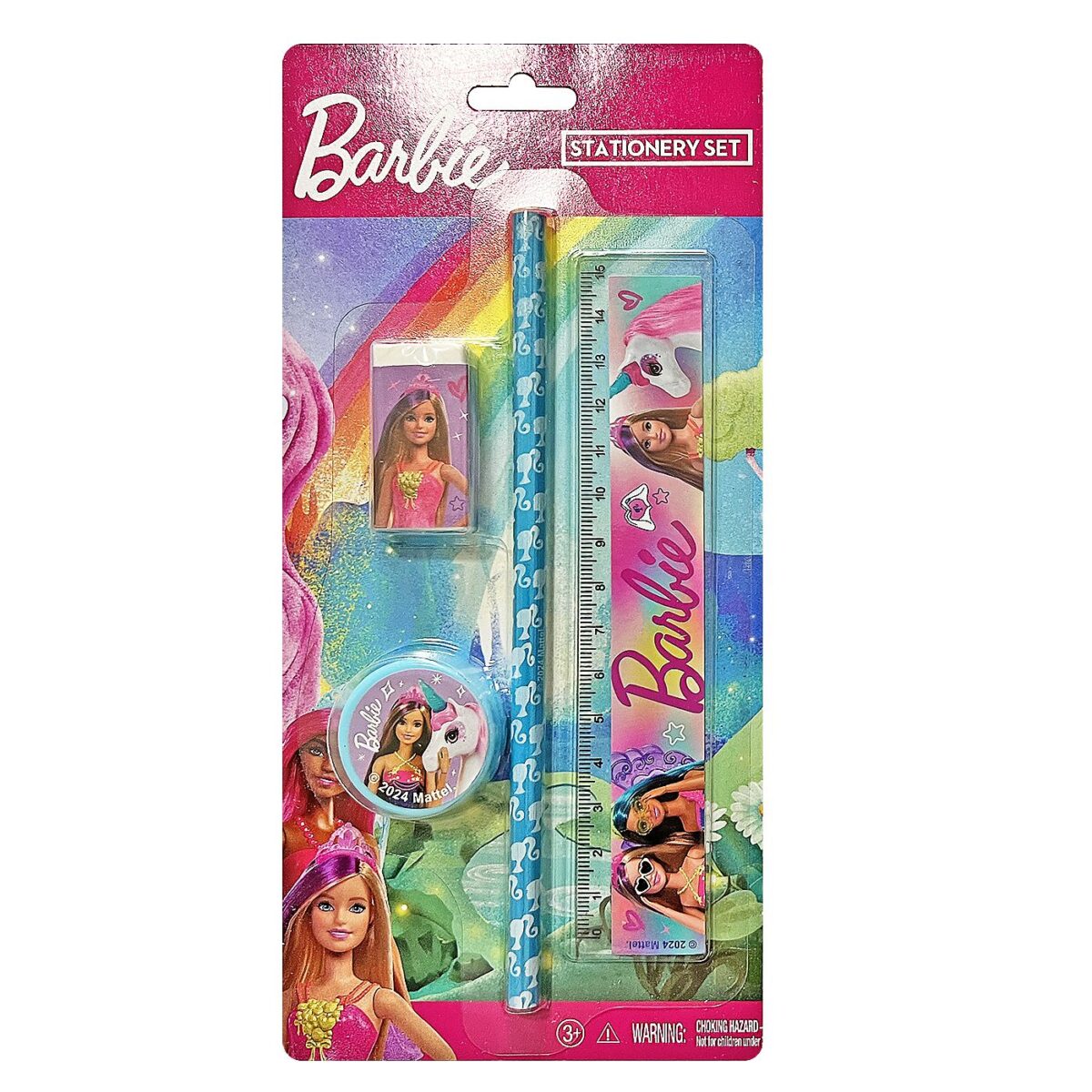 ΣΧΟΛΙΚΟ ΣΕΤ 4ΤΕΜ BARBIE 23x11cm BARBIE 3042-24572-ΣΕΤ(1) - Image 1