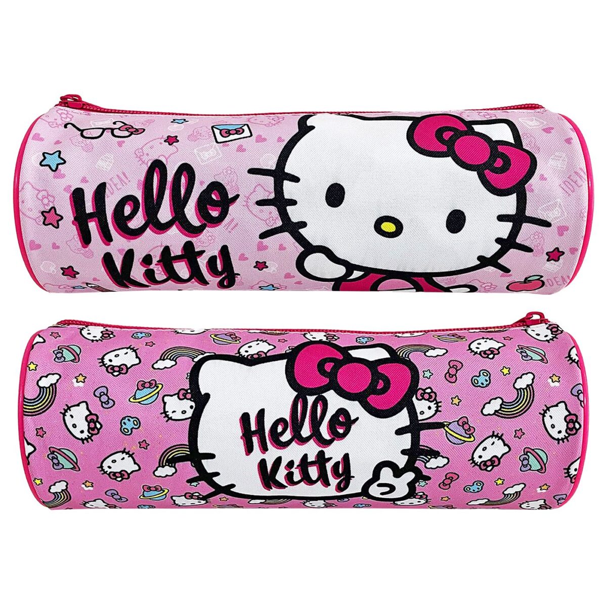 Κασετίνα Βαρελάκι Hello Kitty 23x8cm JustNote 703538-ΤΕΜ(1) - Image 1