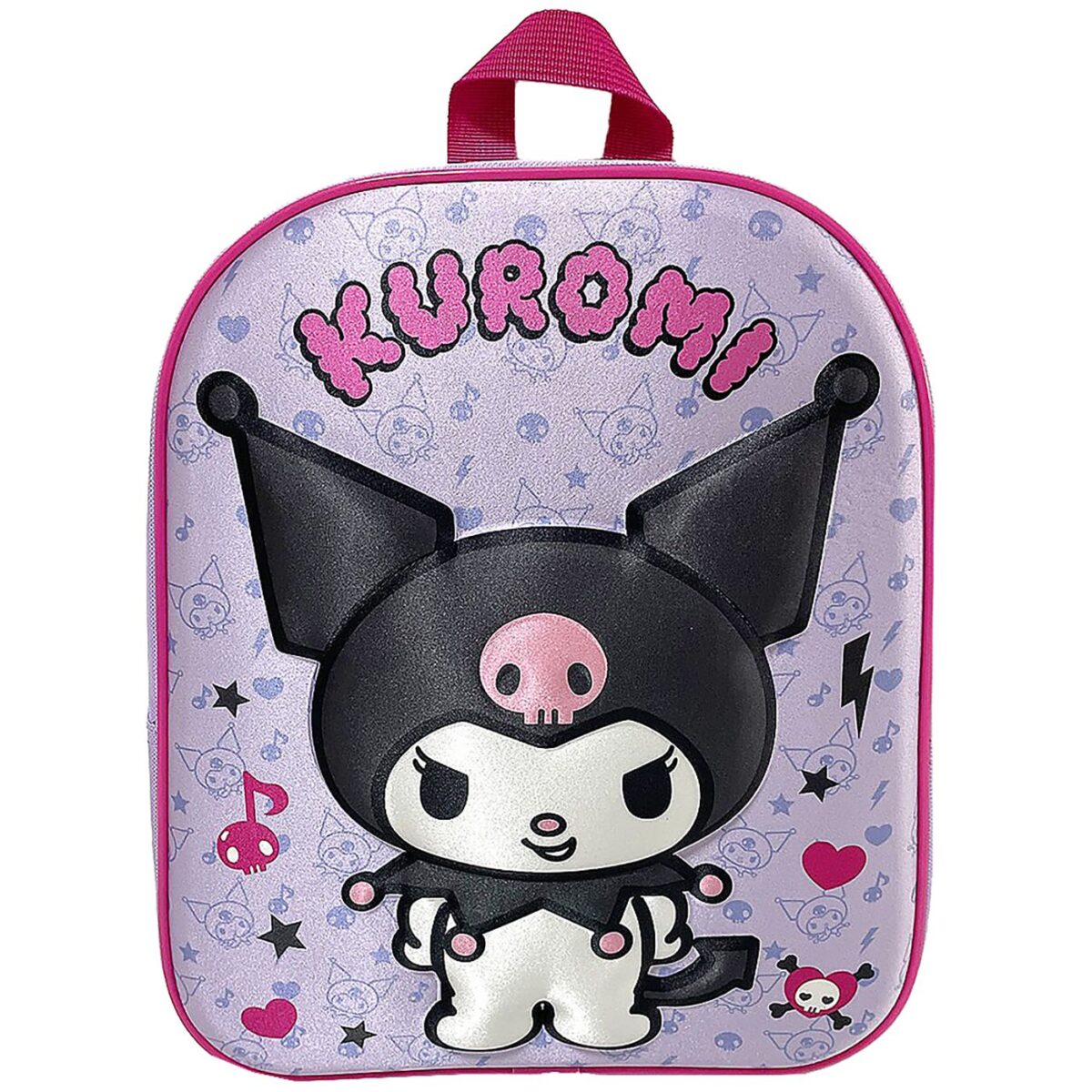 Τσάντα Πλάτης Νηπίου Kuromi 3d 31cm Kuromi 1000EVA31-4251-ΤΕΜ(1) - Image 1