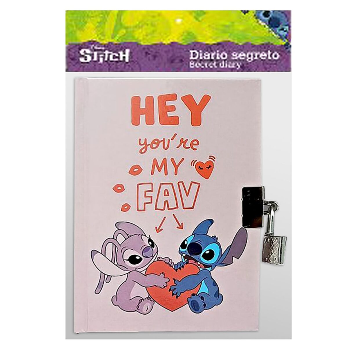 Diary με Λουκέτο Stitch 10x15cm Stitch 8032780952905-ΤΕΜ(1) - Image 1