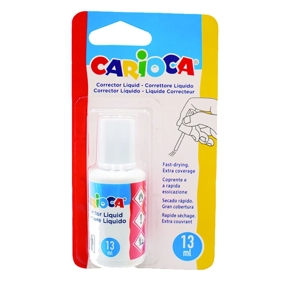 Διορθωτικό υγρό carioca blister 13ml Carioca 42073-ΤΕΜ(12) - Image 1
