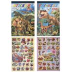 ΑΛΜΠΟΥΜ ΜΕ ΣΤΙΚΕΡ ΔΕΙΝΟΣΑΥΡΟΣ 24,5x14,5cm Justnote 26705-ΤΕΜ(12)