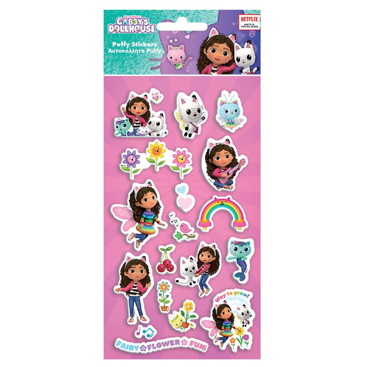 Αυτοκόλλητα Gabbys Dollhouse 22x10cm Gabbys Dollhouse 000574007-ΤΕΜ(12) - Image 1