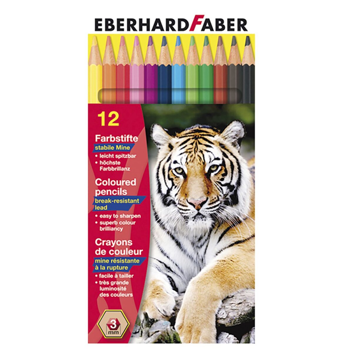 ΞΥΛΟΜΠΟΓΙΕΣ FABER ΣΕΤ=12ΧΡΩΜΑΤΑ  FABER 5148-12-ΣΕΤ(10) - Image 1