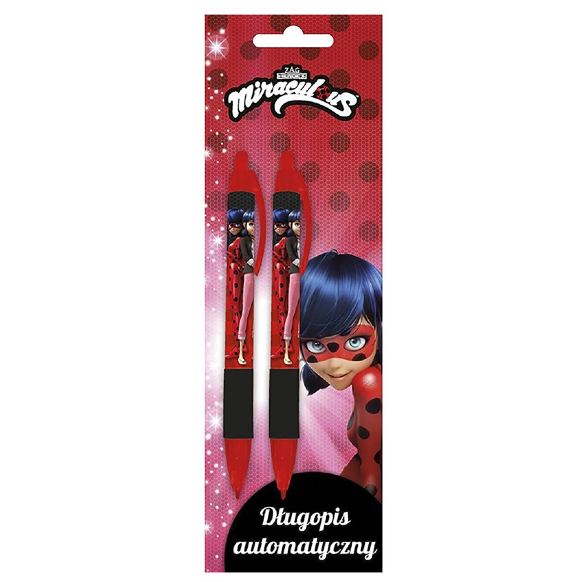 Στυλό Ball pen Μπλε 2τεμ Miraculus  Miraculus Ladybug 5901276078975-ΣΕΤ(1) - Image 1